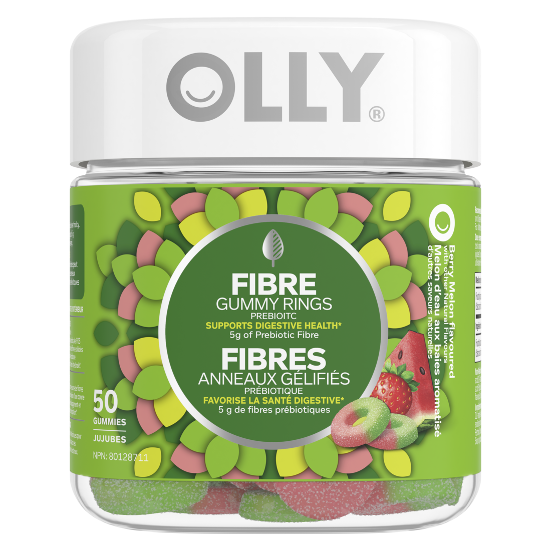 OLLY Fiber Gummy Rings